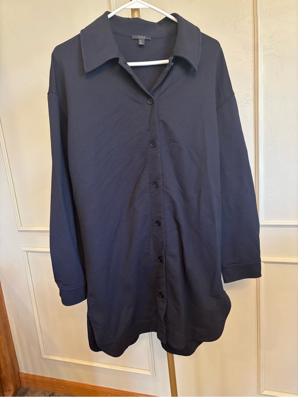 COS Polo Dress Golf Button Up - Navy MSRP $215